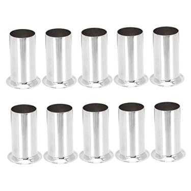 Imagem de DOITOOL 20 Pçs Caixa De Lustre Decoração De Pendurado Abajur Cristais Decoração Capa De Luz De Vela Mangas Capas De Tubo De Candelabro Candelabro Tubo De Vela Peças De Iluminação