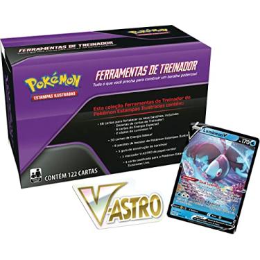 Jogo de Cartas - Pokémon Lata - 25 cartas - Evoluções de Eevee - Sylveon -  Copag - Deck de Cartas - Magazine Luiza