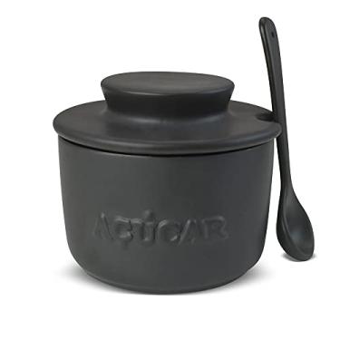 Imagem de Ceraflame Açucareiro de Cerâmica 350g com Colher Grafite