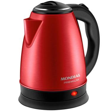 Imagem de Chaleira Elétrica Mondial CE-06-R 2 Litros 1200W - Vermelha