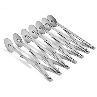 Imagem de 7 Roda de Aço Inoxidável Faca de Pizza Faca Cortador de Faca Divisor de Massa Ajustável para Pastelaria Pizza Massas Bolos Biscoitos Cozinha Ferramenta de Cozimento