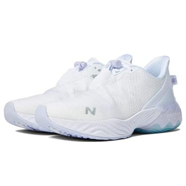 Imagem de New Balance FuelCell Rebel Tr V1 Tênis de corrida feminino, Branco/Prata, 10