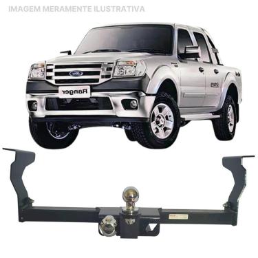 Imagem de Engate Reboque Rabicho Removivel Ranger 2006 a 2012 1500Kg