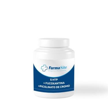 Imagem de 5-Htp + Fucoxantina + Picolinato De Cromo - 60 Cápsulas - Farmasite