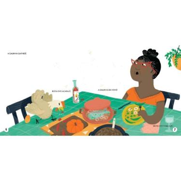 Imagem de A Galinha Do Vizinho Bota Ovo Xadrezinho