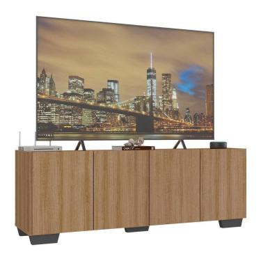 Imagem de Rack Para Tv Até 50 Polegadas Com Mp1072 Rustic preto