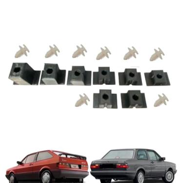 Imagem de Kit Presilha Grampos Forro Traseiro Gol Gts Gti Voyage Sport