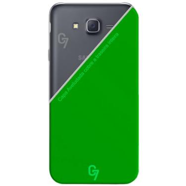 Imagem de Capa Aveludada Para Galaxy J7 (Tela 5.5") - (C7 COMPANY) (Verde)