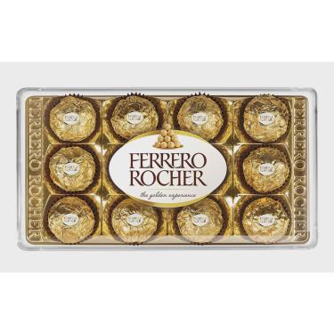 Imagem de Caixa de Bombom Ferrero Rocher 150g Com 12 Unidades