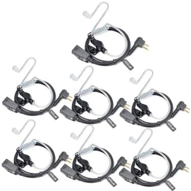 Imagem de HYS Fone de ouvido de rádio CLS1110 CLS1410 de 1 fio com microfone, kit de vigilância para aplicação da lei, fone de ouvido de tubo acústico para CP200D CP100D R2 CP185 BPR40 DTR700 DTR650 RDU4100