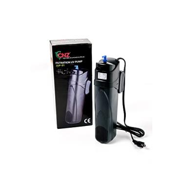 Imagem de CNZ Bomba submersível de aquário JUP-01 com esterilizador embutido de 9 W