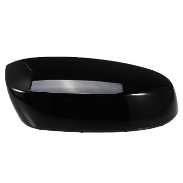 Imagem de Motoforti Capa do espelho retrovisor do lado direito do passageiro, substituição da tampa do espelho, para Chevrolet Silverado Tahoe Avalanche para GMC Sierra Yukon, No.25788155, preto brilhante