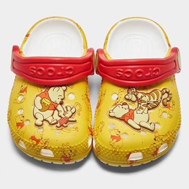 Imagem de Sandália Infantil Crocs Classic Disney Winnie The Pooh Clog Menina-Feminino