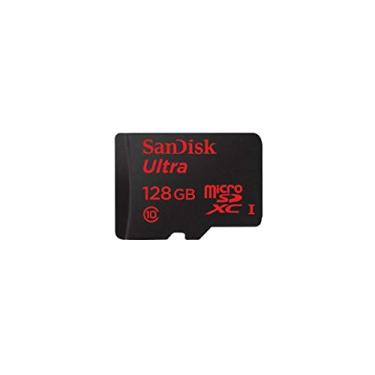 Imagem de Sandisk Ultra - Cartão de Memória Flash - 128 GB - MicroSDXC UHS-I, Preto (SDSQUNC-128G-AN6IA)