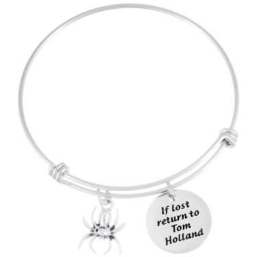 Imagem de Kivosliviz Pulseira Tom Holland Spide rman Merchandise para mulheres Presentes Tom Holland