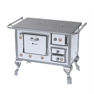 Imagem de Fogao a Lenha GII N 1 Branco Buque Sem Tampa