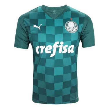 Imagem de Camisa Masculina Palmeiras Puma Verde I 2021-Masculino