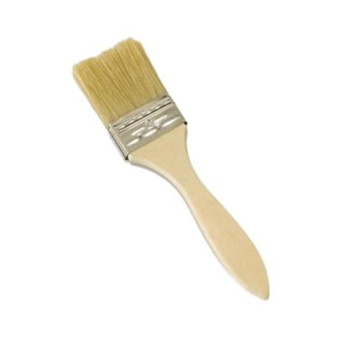Imagem de Generic Pincel, Pincéis de pintura, Ferramenta de pintura profissional, Pincel plano faça você mesmo Pincel de manchas para manchas Tinta Colas Verniz Deck, 18.5 Cm X 4.5 Cm X
