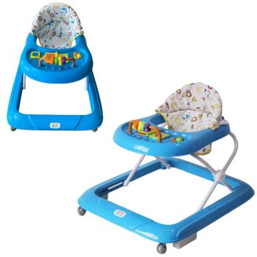 Imagem de Andador Didático Infantil Bebês Smart Primeiros Passos com Atividades Educativas e Inte...