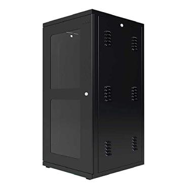 Imagem de rack piso 19'' 20u x 570mm - max eletron (preto)