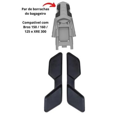 Imagem de Borrachas Da Rabeta Bagageiro Bros 125/150/160 E Xre 300