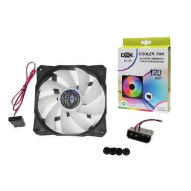 Imagem de Cooler Fan 120Mm X 120Mm Leds Rgb Dupla Face Dex - Dx-12K