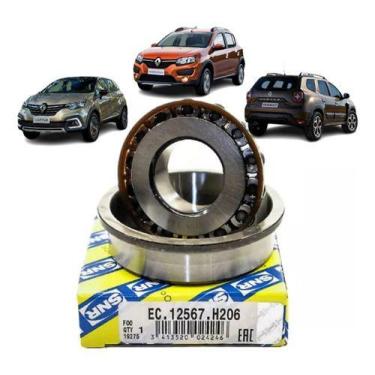 Imagem de Rolamento Cambio Renault Duster Captur Oroch Sandero Ec12567 - Girar R
