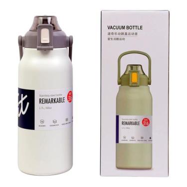 Imagem de Garrafa Térmica 1,7 Litros Café Suco Água Academia Passeio Caminhada C