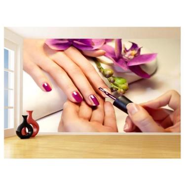 Imagem de Papel De Parede Salão De Beleza Maquiagem Make 3,5M Slb92 - Você Decor