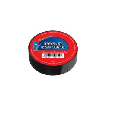 Imagem de Fita isolante 0,13mm x 19mm x 5m - POLO EURO