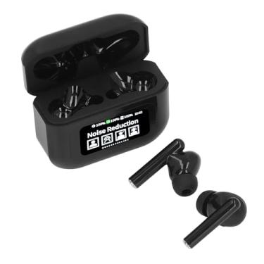 Imagem de Fones de Ouvido Sem Fio Com Estojo de Carregamento Com Tela Sensível Ao Toque, Fones de Ouvido HiFi Bluetooth 5.4, Cancelamento de Ruído, Reprodução Em 4H, Estojo de Carregamento