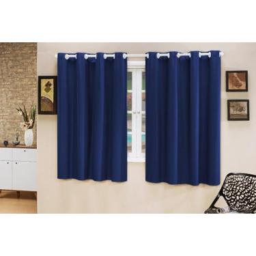 Imagem de Cortina Blecaute Sala Quarto Cozinha 2,20M x 1,30M 100% Blackout Ataca