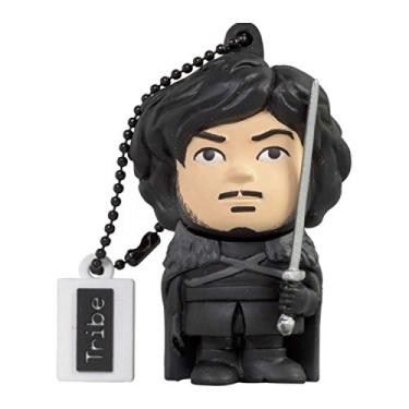 Imagem de Tribe Game of Thrones Pendrive Figura 16 GB Flash Drive 2.0, chaveiro com chaveiro, Jon Snow (FD032505)