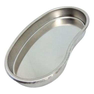 Imagem de Cuba Rim Aço Inox Procedimentos P/ Estética Aço Inox Cubarim - MicroGl