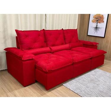 Imagem de Sofá 4 e 5 Lugares Retrátil e Reclinável 2,90 metros Alpoim Estofados 