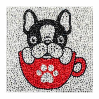 Imagem de Artesanato Pintura Diamante Diy KIDS 18X18 BULLDOG BMX081 - PPSHOP