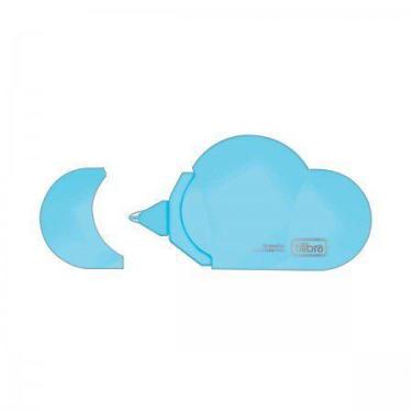 Imagem de Fita Corretiva TILIBRA Nuvem, AZUL