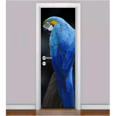 Imagem de Adesivo Para Porta ARARA - Natureza - Cores - Aves - PGG Impressão Dig