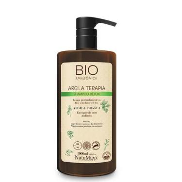 Imagem de Shampoo Limpeza Profunda Argila Branca Detox Bio Amazônica NatuMaxx 1L