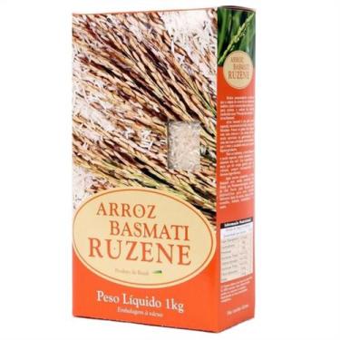 Imagem de Arroz Basmati  Aromático Indiano 1kg Ruzene