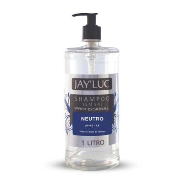 Imagem de Shampoo Profissional Neutro Sem Sal Jay Luc 1L, Jay'Luc Cosméticos, Xa