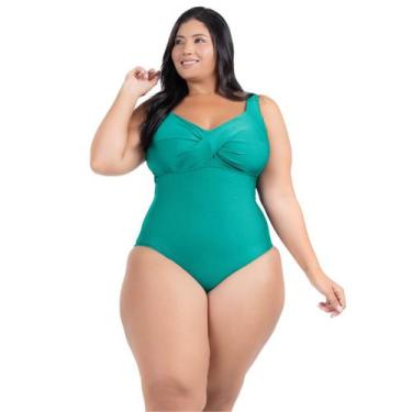 Imagem de Maio Body Acinturado Plus Size Modela Cintura Liso Casual - HYPE MODAS