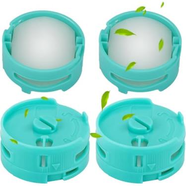 Imagem de Rebirthcare Pacote com 4 cartuchos neutralizadores de odor para aspirador Shark AZ3000, AZ3002, HZ3000, HZ3002, ZD550, IZ862H, IZ562H, Compare a peça nº 1541FC3000