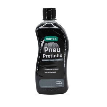 Imagem de Pneu Pretinho Vonixx Brilha Pneus Carro Moto Vintex 500ml