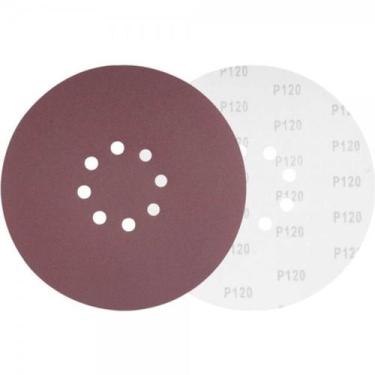 Imagem de Disco Lixa para Parede 9'' G120 10 Peças Vonder para Lixadeira LPV400B