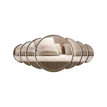 Imagem de Aplique de Espelho Decorativo Acrílico Bolas 65x29cm 38198 - CREATUS, 