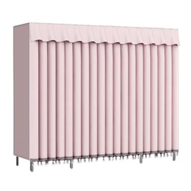 Imagem de Guarda-roupa Armário portátil para pendurar roupas, armário temporário para sala de estar, lindo armário de armazenamento para quarto armário