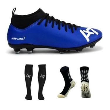 Imagem de Chuteira Botinha De Campo + Meião + Antiderrapante-Masculino