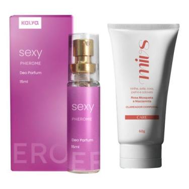 Imagem de Creme Clareador Virilha Axila Perfume Pherome Sexy Feminino - Mivs