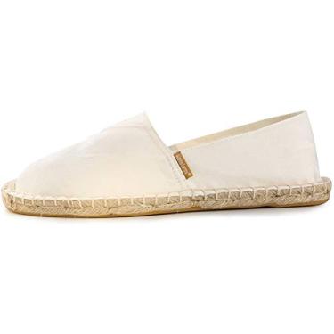 Imagem de Alexis Leroy Espadrilles Masculino de Tecido Pureza, Branco, 7-7.5
